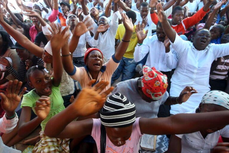 Prions avec les Haitiens