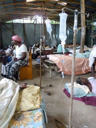 cholera Haiti violence Credit: Ansel