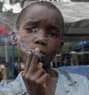 enfants de rue en Haïti